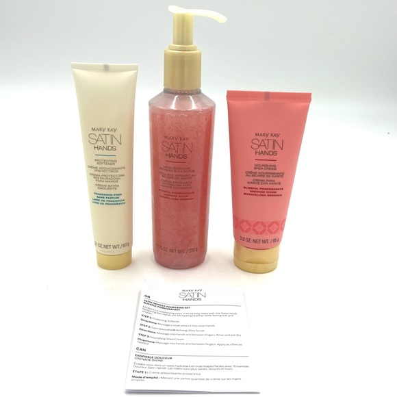 Mary Kay Skincare Nib Mary Kay Satin Hands Set Blissful Pomegranate